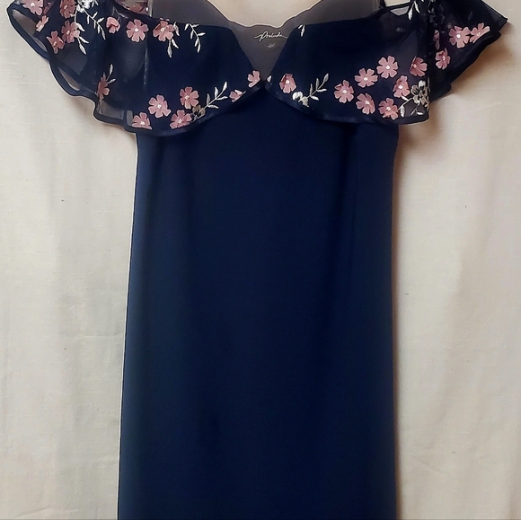 Navy mini dress - Picture 1 of 2
